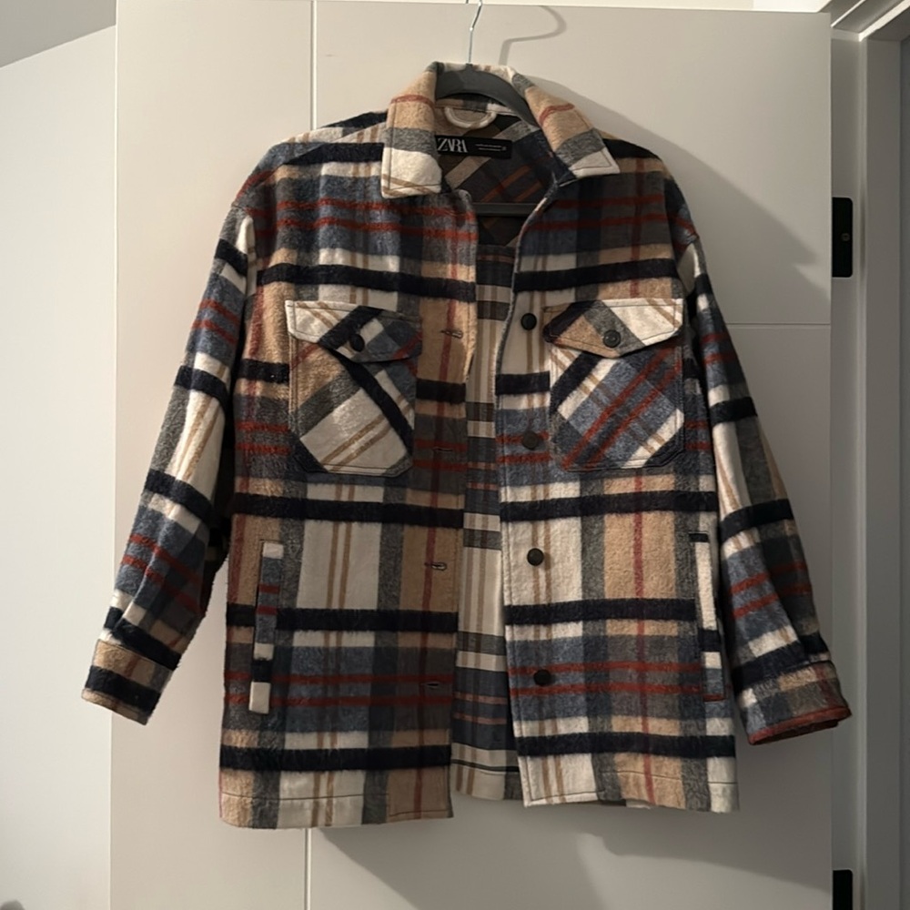 Zara plaid jacket